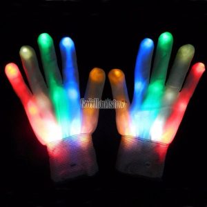 Guantes Todo Luminoso EL PAR (LED) - Imagen 5