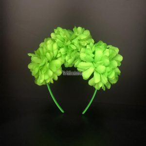 Vincha 3 Flores FLUO - Imagen 4