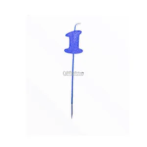 Vela Pinche Gibreada Nº1 Color Azul