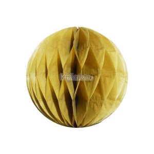 Adorno Redondo Mediano Golden 18 cm