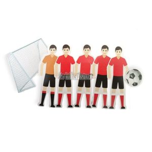 Adorno Pinche Jugadores Silueta Independiente x5 Unidades