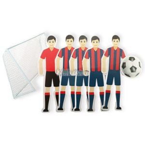 Adorno Pinche Jugadores Silueta San Lorenzo x5 Unidades