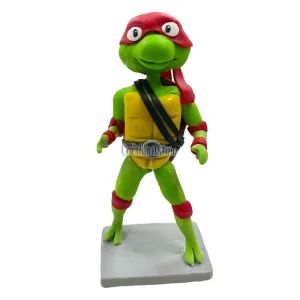 Adorno de Porcelana Tortuga Ninja Raphael