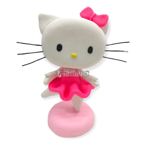 Adorno de Porcelana Hello Kitty Bailarina