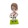 Adorno de Porcelana Jugador de Futbol River