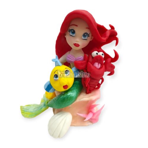 Adorno de Porcelana La Sirenita - Ariel