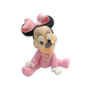 Adorno de Porcelana Minnie Bebe