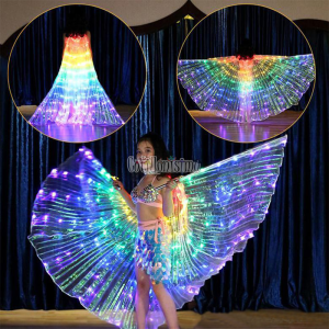 Alas Led Multicolor 100cm x 200cm Talle Chico
