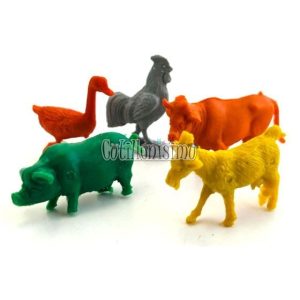 Animales de Granja Plastico x12 Unidades PATRIMAR