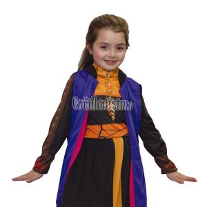 Disfraz ANNA FROZEN II NEGRO PLUS OFICIAL DISNEY T0 NewToys