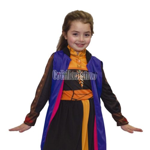 Disfraz ANNA FROZEN II NEGRO PLUS OFICIAL DISNEY T0 NewToys