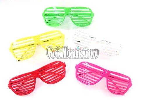 Anteojo Persiana Comun FLUO (Plastico)