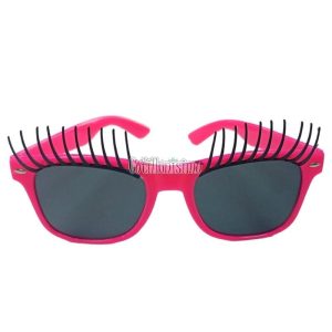 Anteojo WAY LISO ROSA FLUO con Pestañas