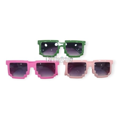 Anteojo Pixel Bit Colores Surtidos