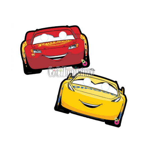 Antifaz Cars X10 Unidades - Licencia Oficial