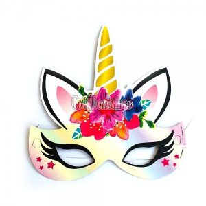 Antifaz Unicornio X10 Unidades