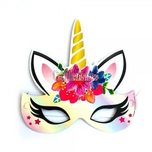 Antifaz Unicornio X10 Unidades