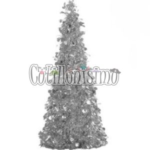 Arbolito de Navidad Plateado 25 Cm