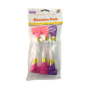 Asusta Suegras Lanza Confetti Rosados Pink x6u