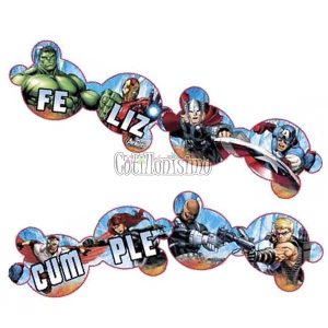 Banderin AVENGERS - OFICIAL