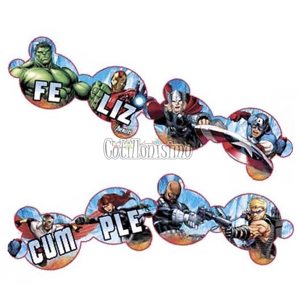 Banderin AVENGERS - OFICIAL