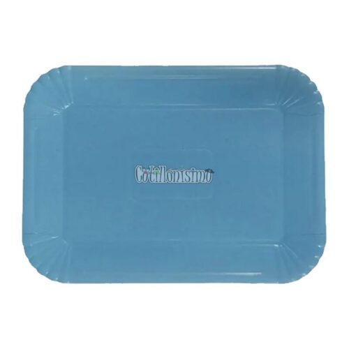 Bandeja Rectangular Nº1 Celeste 13 x 18 cm
