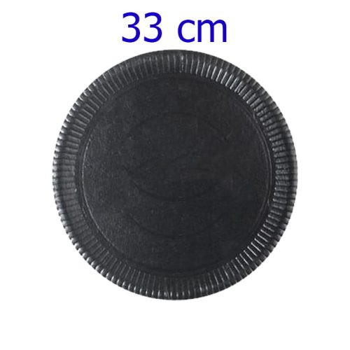 Bandeja Redonda Negro Nº5 33 Cm