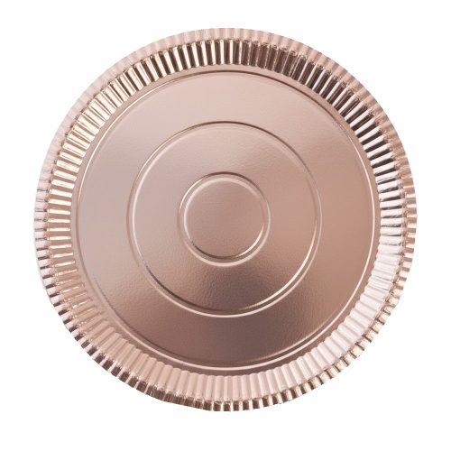 Bandeja Redonda Rosa Gold Nº4 30 Cm