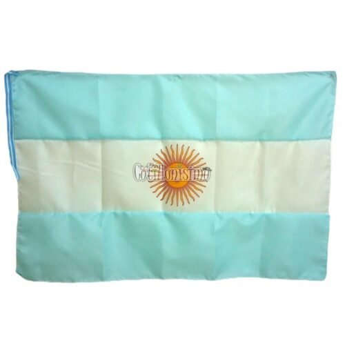 Bandera Argentina de Tela 90 x 150cm x1 Unidad