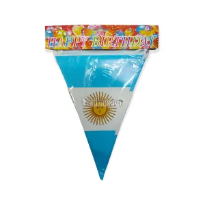 Banderin Argentina 2Mts