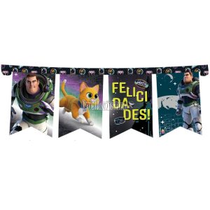 Banderín Buzz Lightyear 3mts - Licencia Oficial