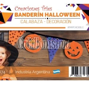 Banderin Calabaza 3 Mts (FRISELINA)