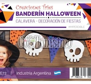 Banderin Calavera 3 Mts (FRISELINA)