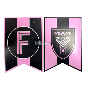 Banderin FELIZ CUMPLE Inter de Miami