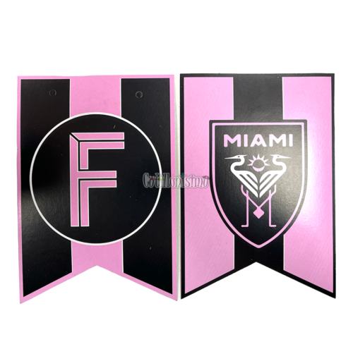 Banderin FELIZ CUMPLE Inter de Miami