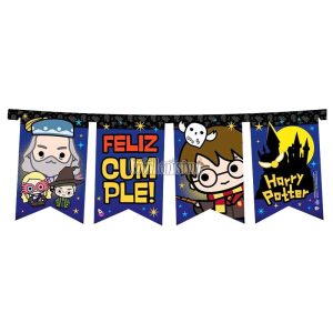 Banderin Harry Potter 3mts - Licencia Oficial
