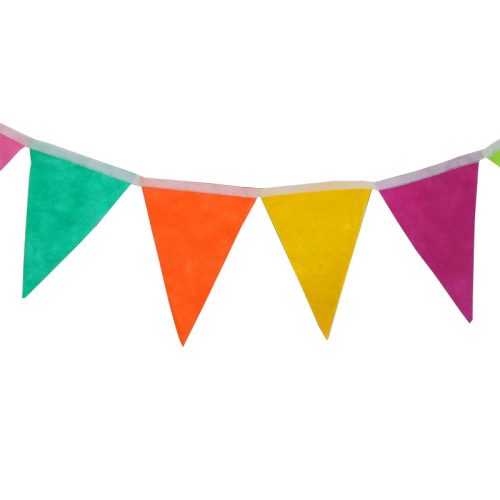 Banderin Liso MULTICOLOR (Friselina) 3 Mts