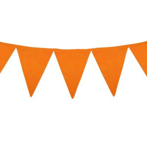Banderin Liso Color NARANJA 3 Mts (Friselina)