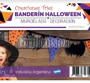 Banderin Murcielago 3 Mts (FRISELINA)