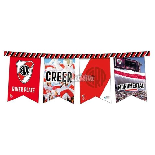 Banderin River Plate 3mts - Licencia Oficial