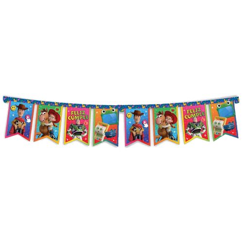 Banderín Toy Story 5 3mts - Licencia Oficial