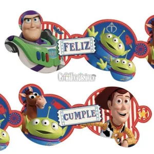 Alternative view of Banderín Toy Story 5 3mts - Licencia Oficial