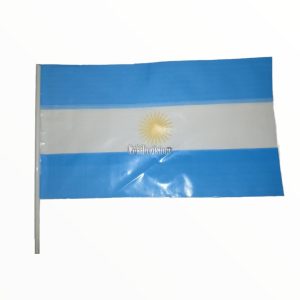 Banderita Argentina Plastico 14 x 24cm