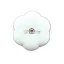 Base para Globos Individual Forma Flor Blanca 8cm