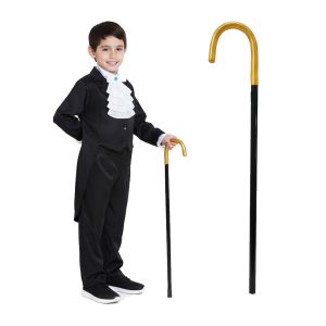 Bastón Corvo Mango Dorado 85cm