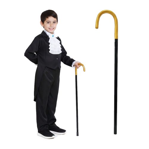 Bastón Corvo Mango Dorado 85cm