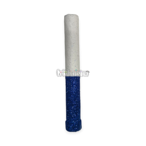 Bengala Gibreada Blanco y Azul