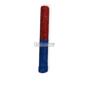 Bengala Gibreada Azul y Rojo