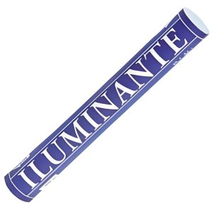 Bengala Iluminante Luz y Humo Color Azul