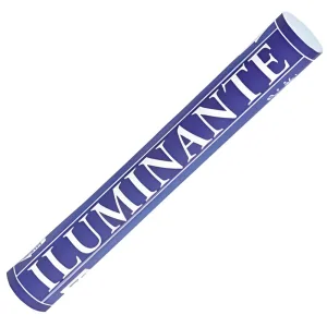 Bengala Iluminante Luz y Humo Color Azul